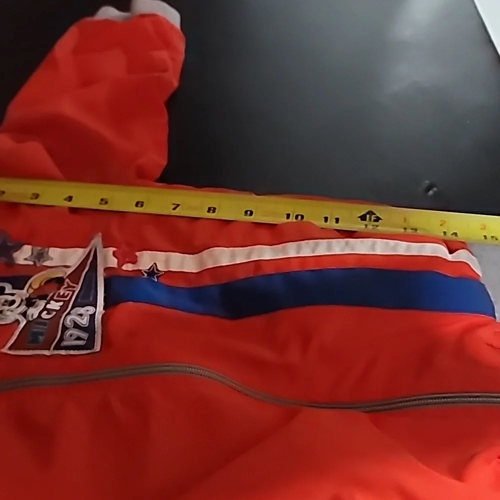 Disney Boys Reversable Red, White, Blue, and Gray 1928 Mickey Jacket. Size 5/6 - Picture 7 of 7